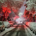 Heavy snow shuts down Tehran roads airports 1