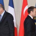 Recep Tayyip Erdogan and emmanuel macron