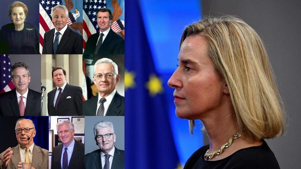 Federica Mogherini Former world officials call on US to ease Iran sanctions to fight Covid 19