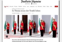 شیطان باید در تیرانا زندگی کند In Tirana muss der Teufel leben