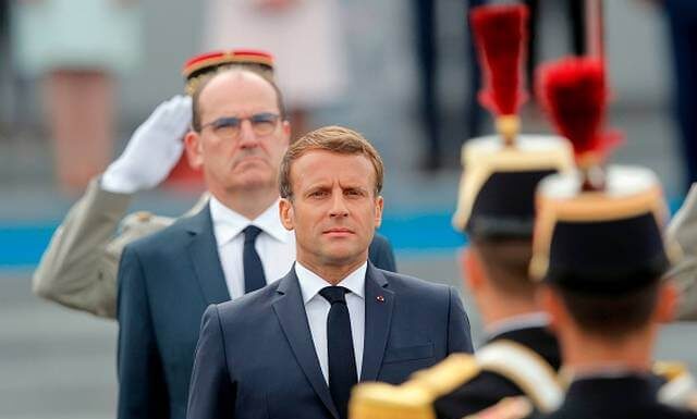 Emmanuel Macron et Jean Castex