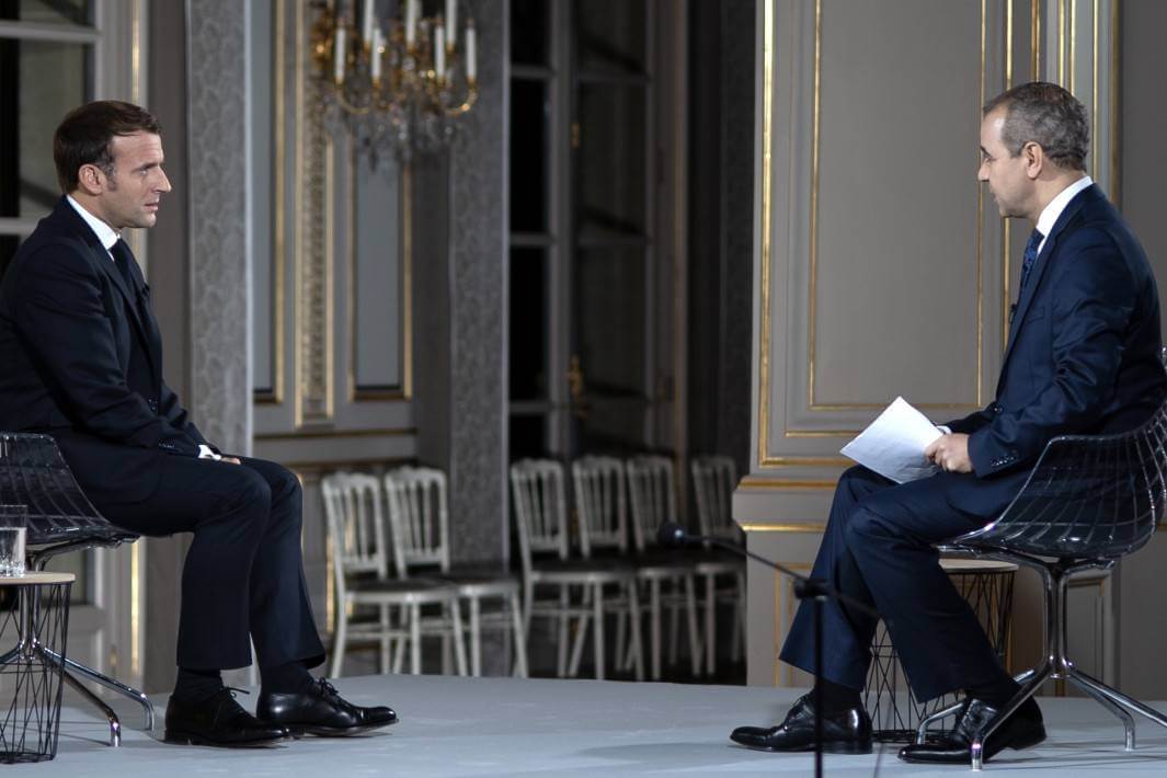 Interview du President Emmanuel Macron a Al Jazeera